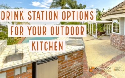 Drink Station Options For Your Outdoor Kitchen